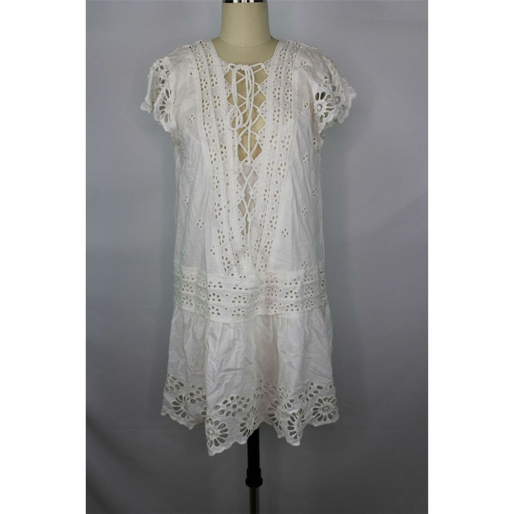 Free People Esperanza Eyelet Dress M Nwt *Pen Mark View 2